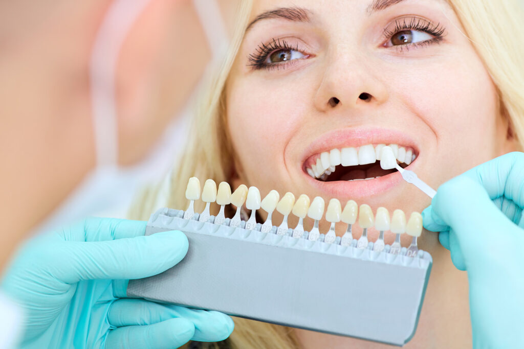 Cosmetic dentistry appointment